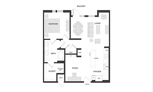 Floor plan A10