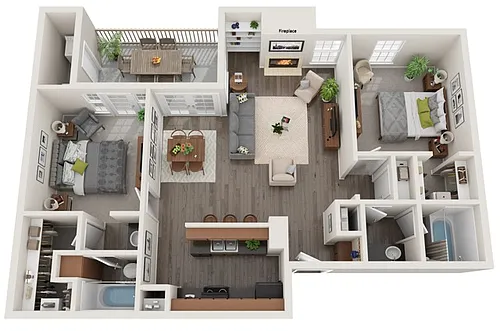 Floor plan B2