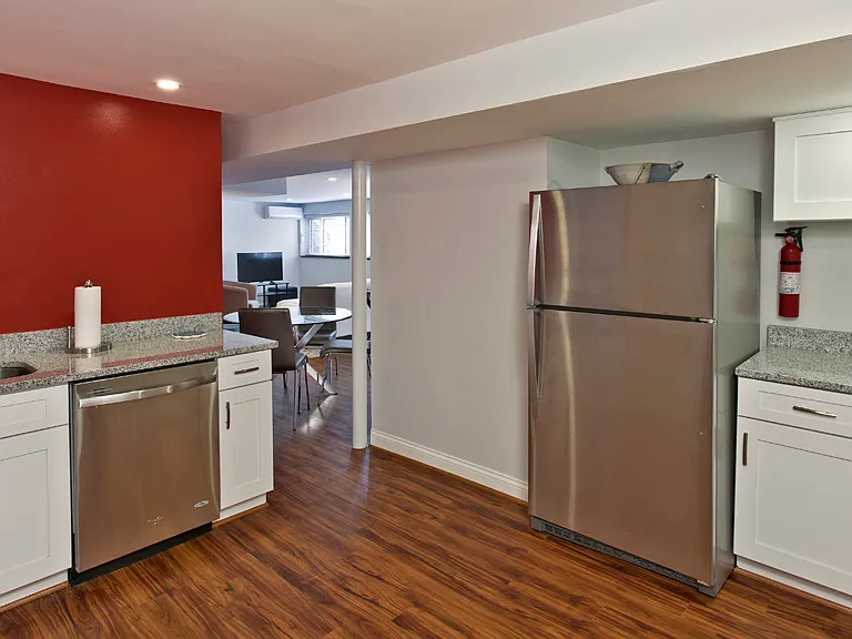 Kitchen with updated appliances