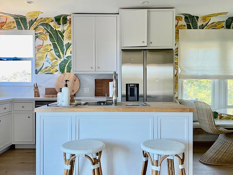 New eat-in kitchen, open to the Dining Room and Living Room