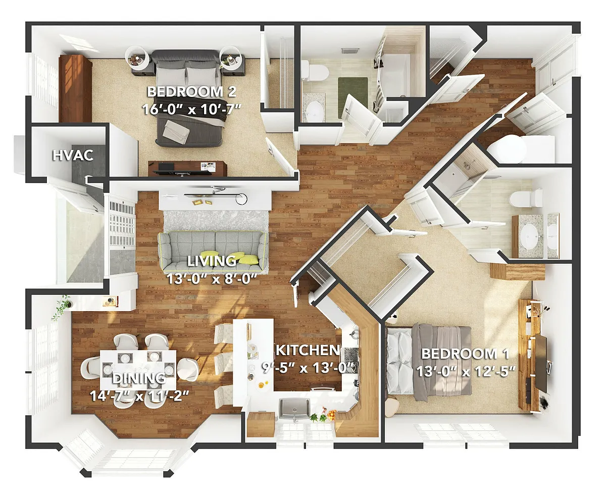 Floor plan Cleo - Camelot West