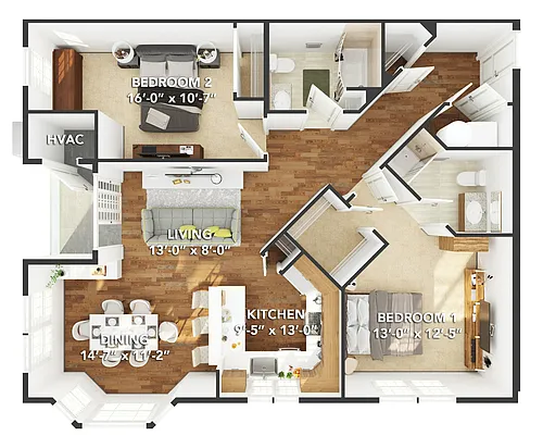 Floor plan Cleo - Camelot West