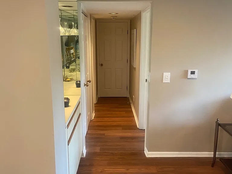Brand new hard wood floor through out