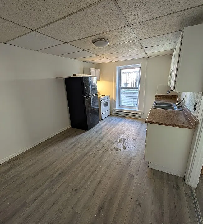 Kitchen with space for a dine-in table!