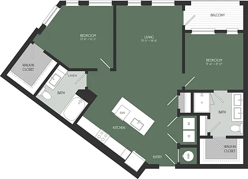 Floor plan B14