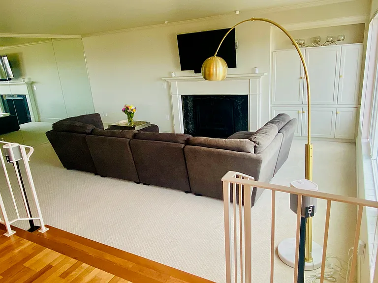 Sunken living room