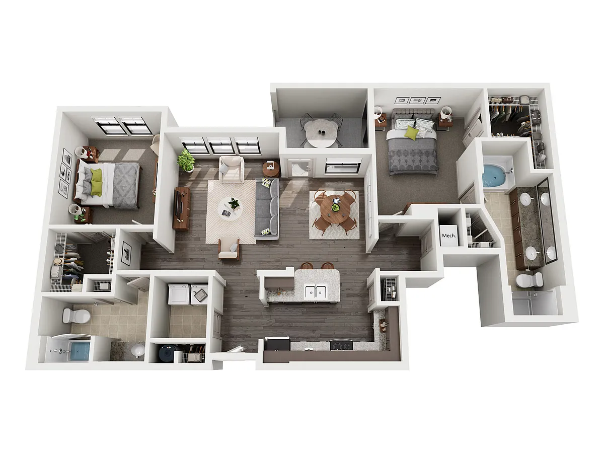 Floor plan B4