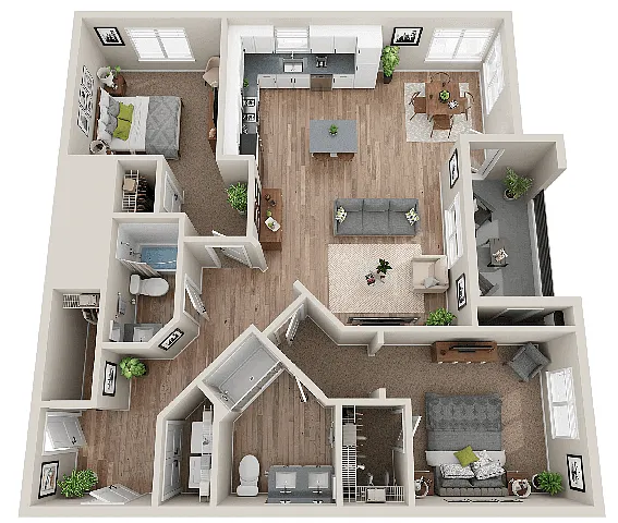 Floor plan Serene