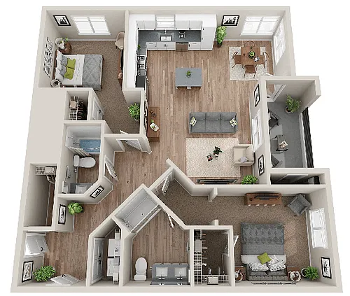 Floor plan Serene