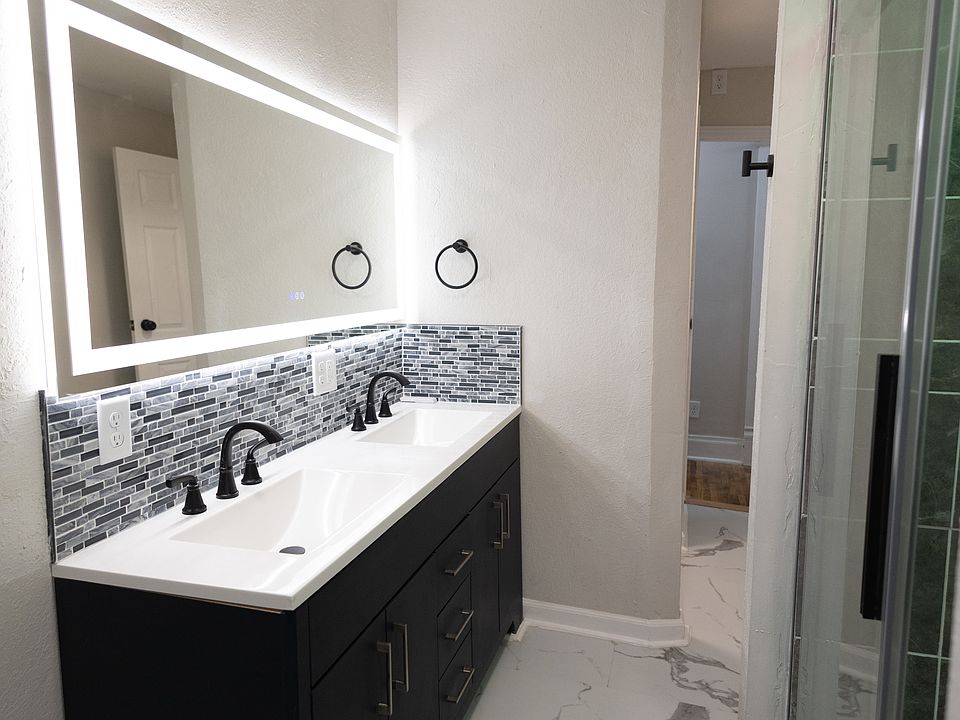 Vanity and mirror