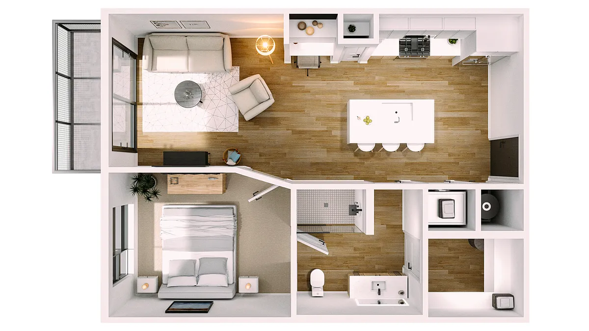 Floor plan A2A