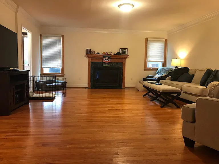 Family Room with Fireplace - 1