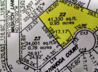 1490 Cuyahoga Ct LOT 22, Twin Lake, MI 49457