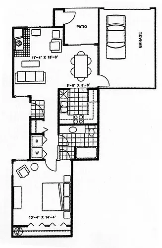 Floor plan Cleveland Bay