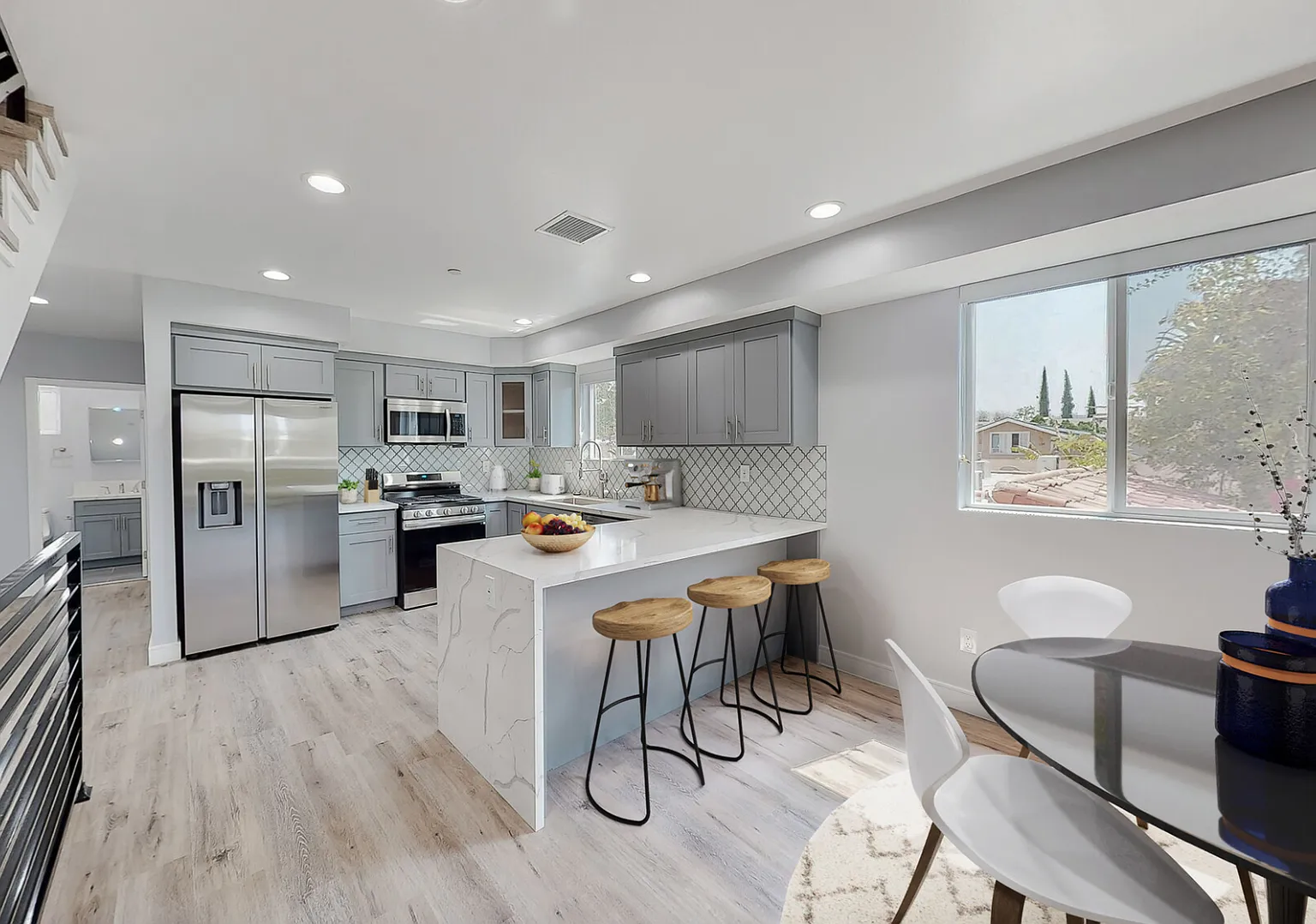 Huge 4 Bed Townhome With 2-Car Garage + Private Yard — Photo 3