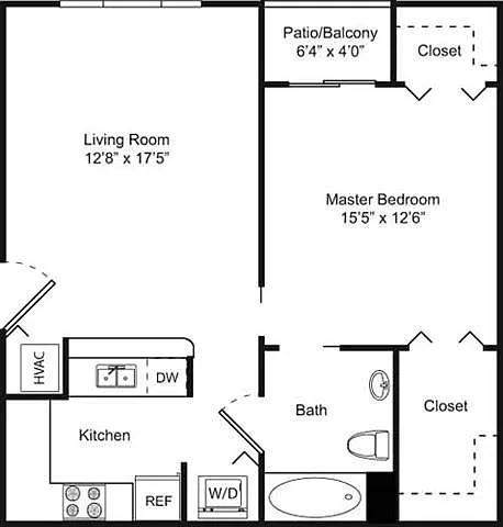 Floor plan A1 - 1A