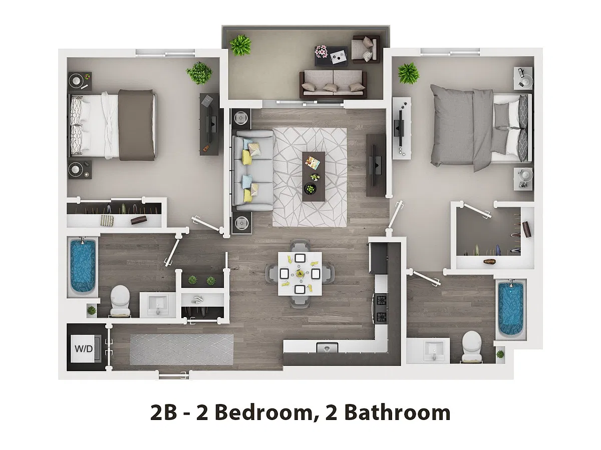 Floor plan B1