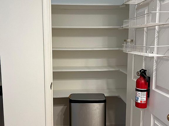 Large pantry in the kitchen.
