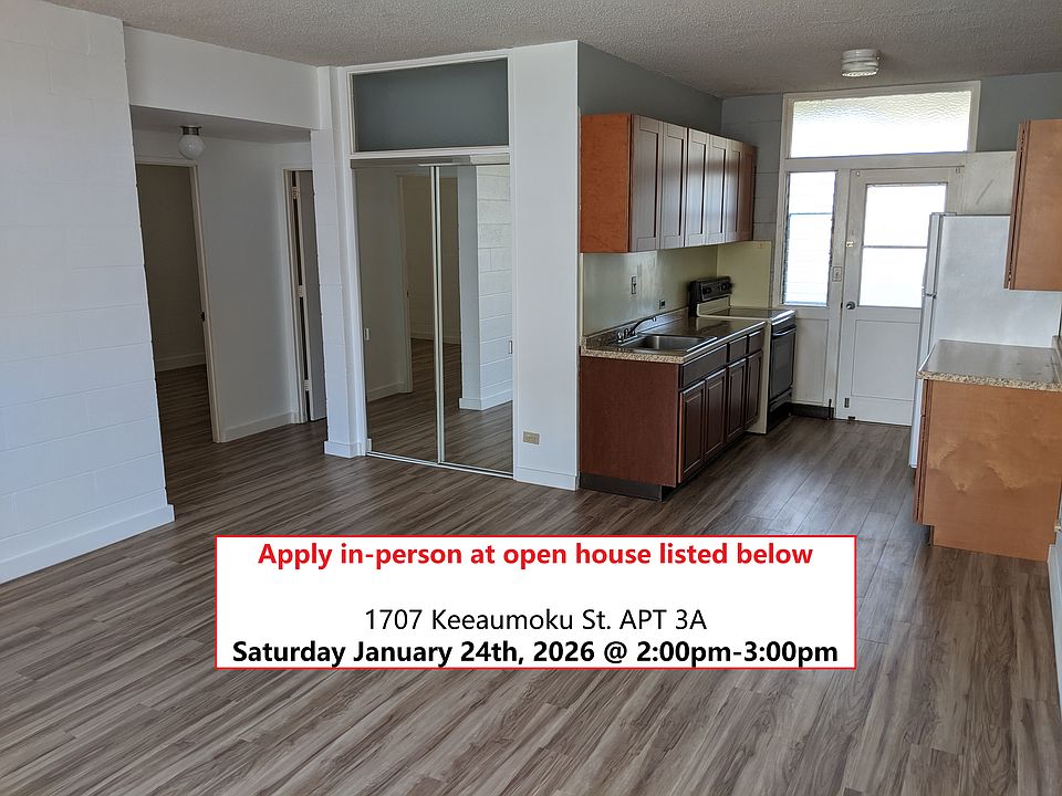 1st image of 1707 Keeaumoku St #3A