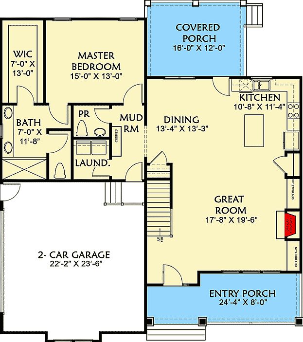 Master suite to include tub 