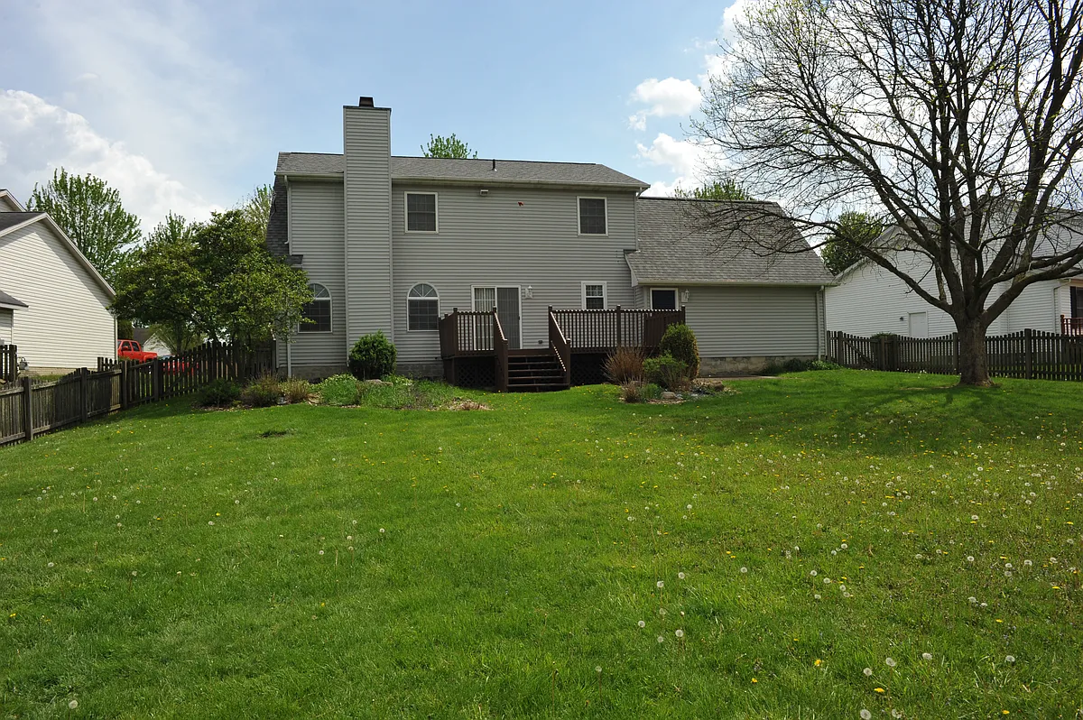 Backyard view - Hillview Way