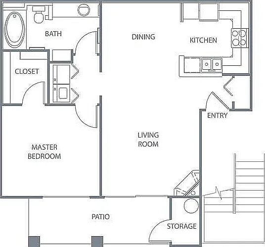 Experience the seamless flow of modern living with this well-designed apartment layout. Experience the seamless flow of modern living with this well-designed apartment layout.