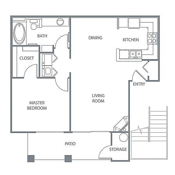 Floor plan A1RR