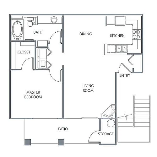 Floor plan A1