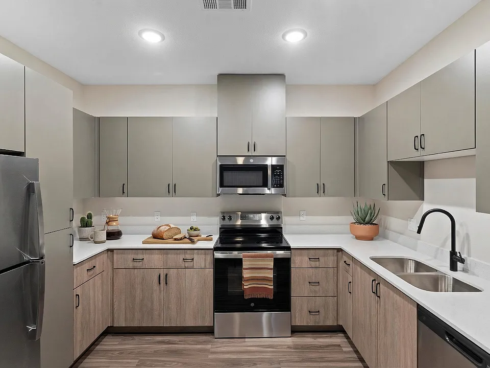 Virtually Staged Kitchen
