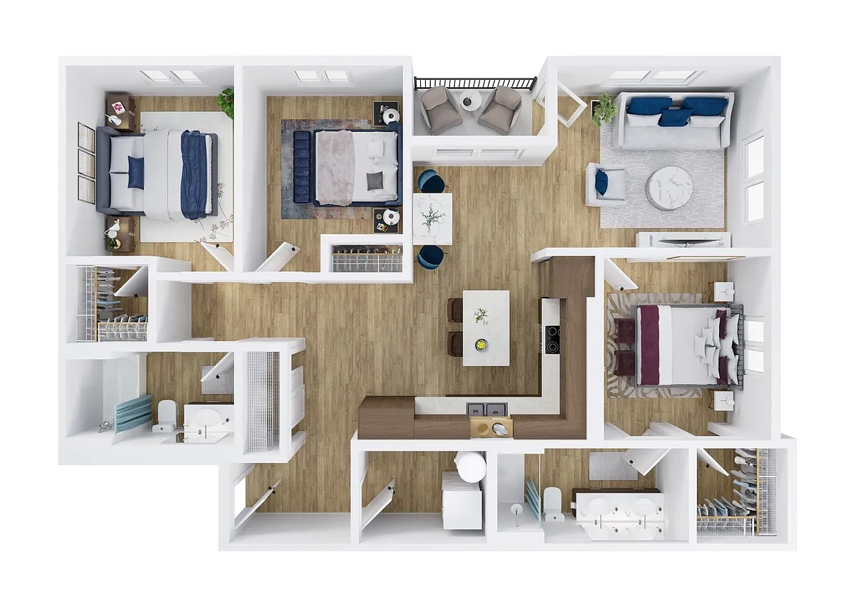 Floor plan C1 Alt