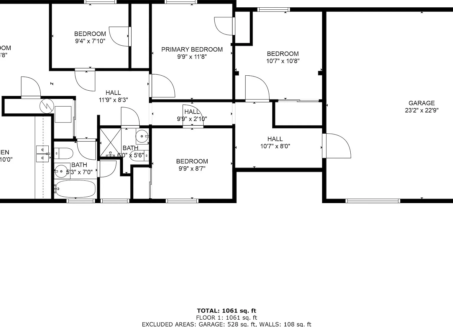 4 bed, 2.0 bath, 1061 sqft, $1,900 — Photo 2