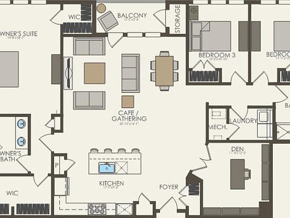 First Floor 3 br 2 ba