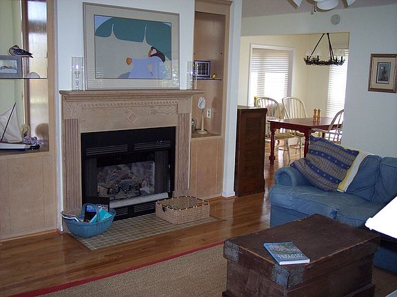 Fireplace to Dining Room