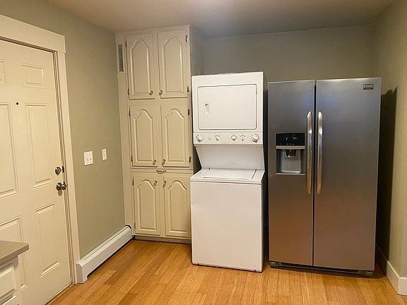 Pantry storage, clothes washer and refrigerator