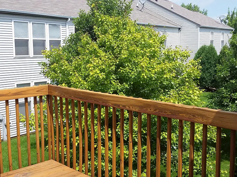 Large Deck at the back