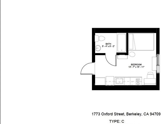 2nd image of 1773 Oxford St #304