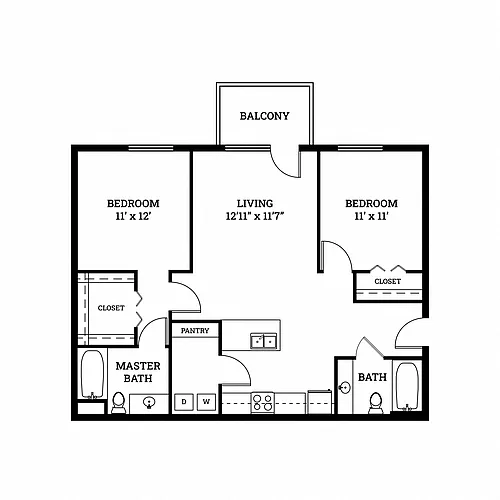 Floor plan Hawthorne
