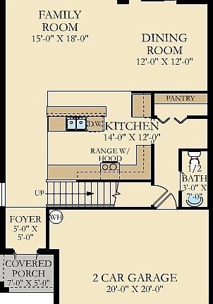 1st Floor floorplan for reference only