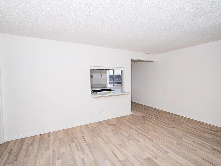 Living room & kitchen