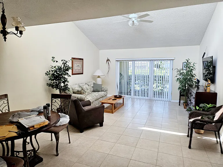 Spacious open concept