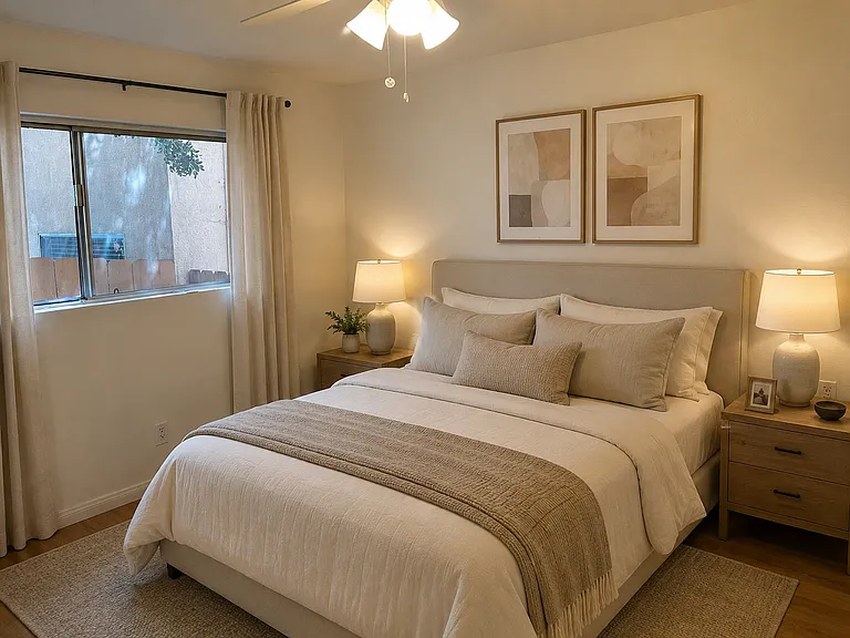 Second bedroom (virtually staged)
