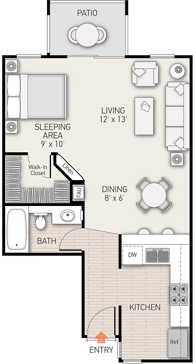 Floor plan Plan B