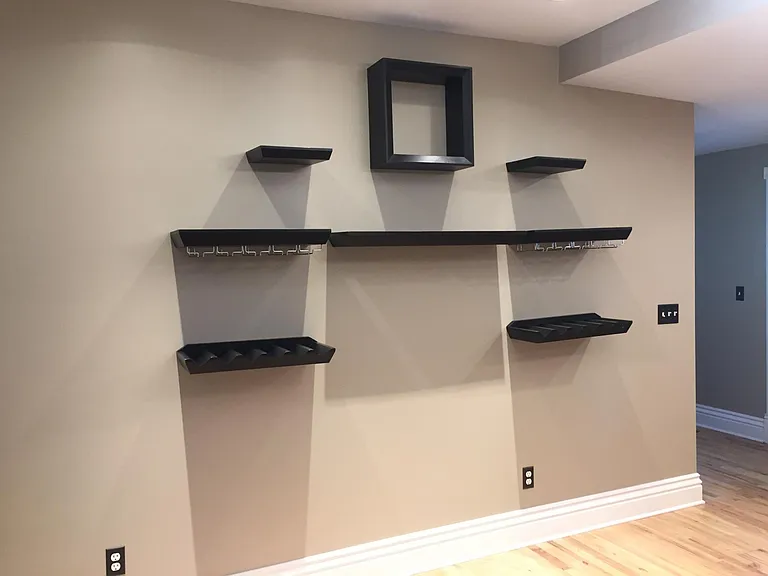 Dinning Area Shelving Included