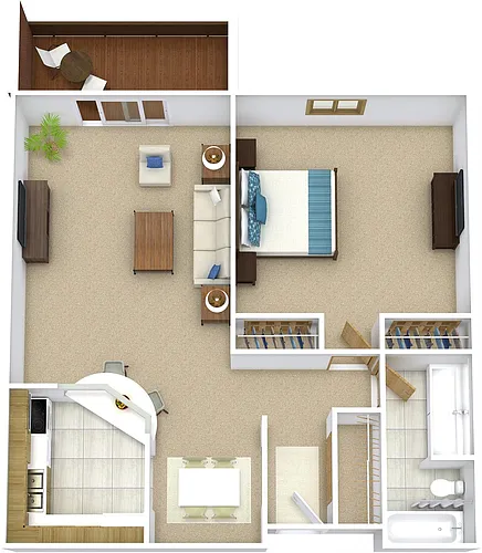 Floor plan The Dalton