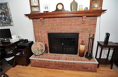 Wood Burning Fireplace
