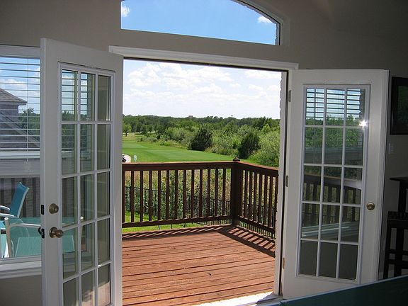 Golf Course and Deck