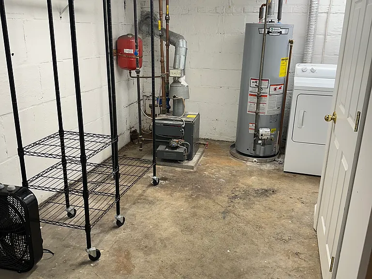 Downstairs utility room