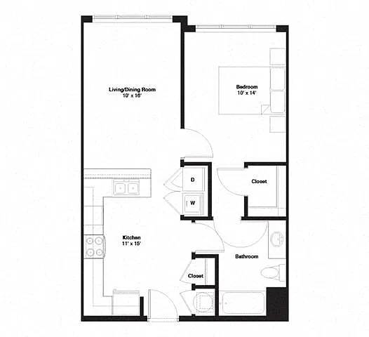 Floor plan 1J