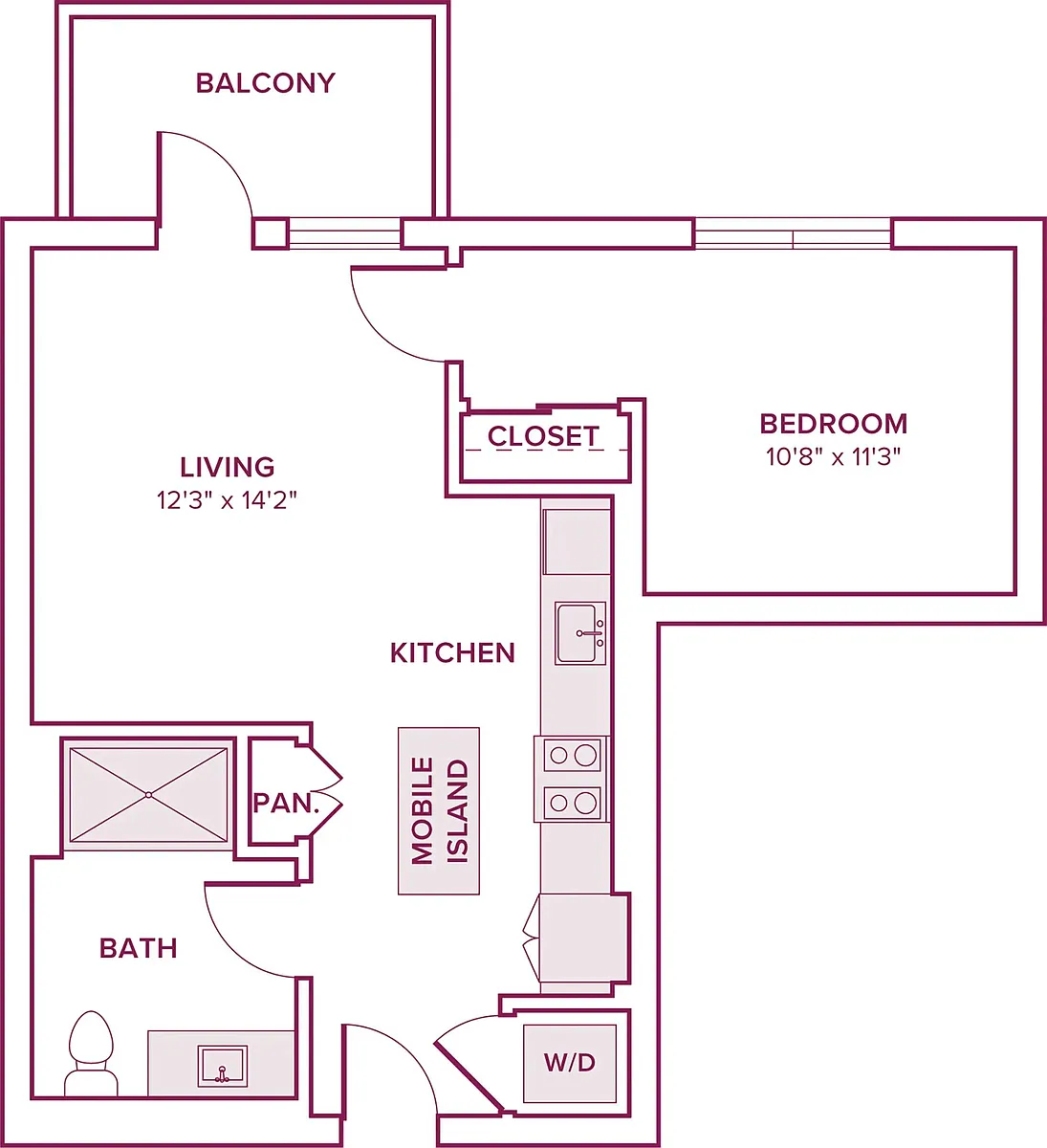 Floor plan A01