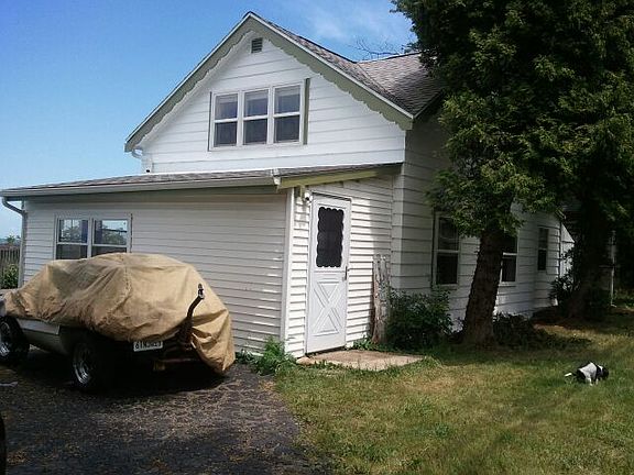 Side view of the house